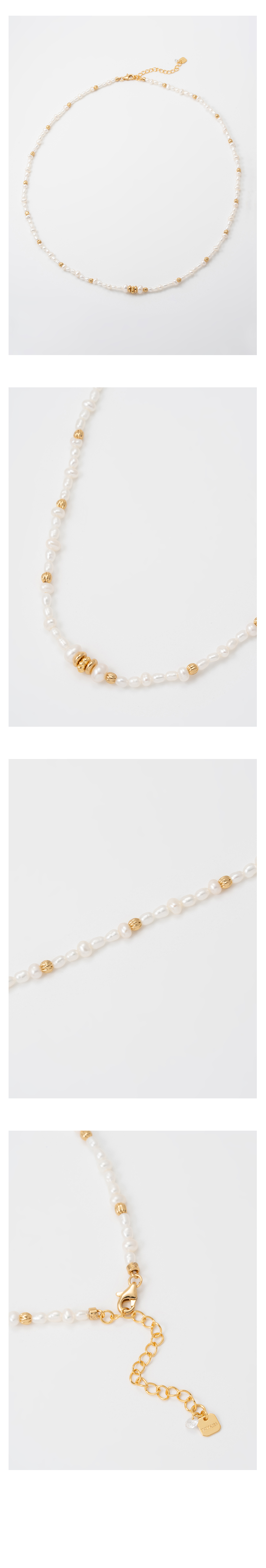●TATIANA● Dot Fresh Water Pearl Necklace NZ2080 5002108664 ○TATIANA○ Dot Fresh Water Pearl Necklace NZ2080 5002108664